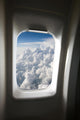 Plane Window Wall Mural