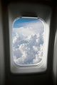 Plane Window Wall Mural