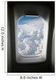 Plane Window Wall Mural