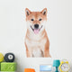 Smiling Shiba Inu Dog Wall Decal