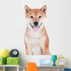 Smiling Shiba Inu Dog Wall Decal