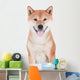 Smiling Shiba Inu Dog Wall Decal