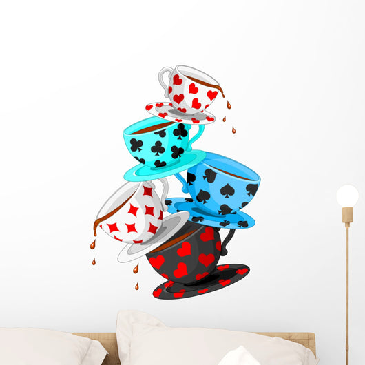 Tea Cups Pyramid
