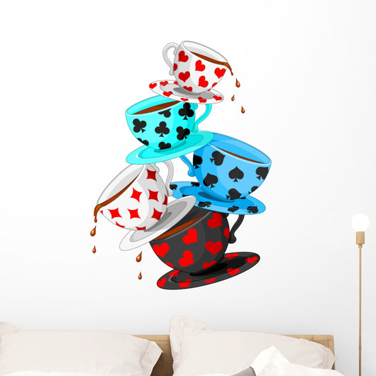 Tea Cups Pyramid