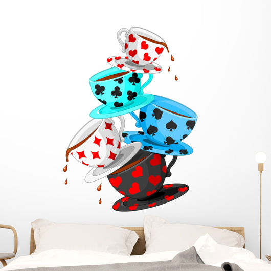 Tea Cups Pyramid