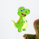 Cute dinosaur cartoon Wall Decal