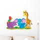 Cute African animals theme image 4 Wall Decal