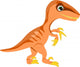 Velociraptor Wall Decal