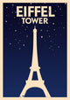 Vintage Eiffel Tower Poster