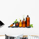 Spa Scene With Natural Cosmetics Wall Decal