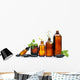 Spa Scene With Natural Cosmetics Wall Decal