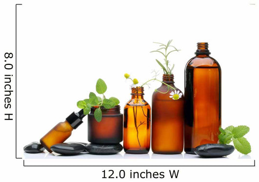 Spa Scene With Natural Cosmetics Wall Decal