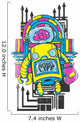 Robo Life Wall Decal