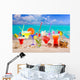 Colorful Tropical Cocktails Beach