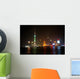 Pudong at Night Wall Mural