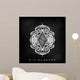 Arabic Islamic Calligraphy of text Eid Mubarak om morden abstrac Wall Mural