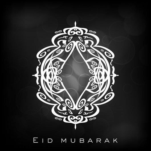 Arabic Islamic Calligraphy of text Eid Mubarak om morden abstrac Wall Mural