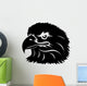 Head Eagle Tattoo Black Wall Decal