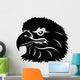 Head Eagle Tattoo Black Wall Decal