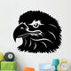 Head Eagle Tattoo Black Wall Decal