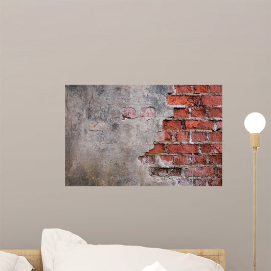 Old Dilapidated House Wall