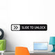 Slide to Unlock Wall Mural