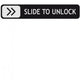 Slide to Unlock Wall Mural