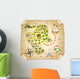 Treasure Map Wall Decal