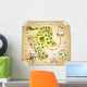Treasure Map Wall Decal