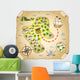 Treasure Map Wall Decal
