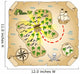 Treasure Map Wall Decal