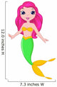 Beautiful Mermaid Cartoon
