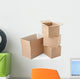 Stacked Cardboard Boxes Wall Decal