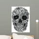 Flower Skull Vector