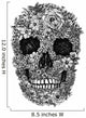 Flower Skull Vector