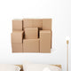 Piles of Cardboard Boxes Wall Decal