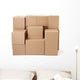 Piles of Cardboard Boxes Wall Decal