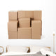 Piles of Cardboard Boxes Wall Decal