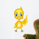 Cute chick cartoon Wall Decal