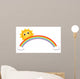 sun with rainbow Wall Decal
