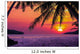 Silhouetted of Coconut Tree Wall Mural
