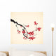 Cherry Tree Branch Wall Mural