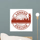 Stamp With London England Inside Vector Illustration Wall Decal