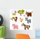 Farm Animals Wall Stickers