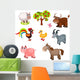 Farm Animals Wall Stickers