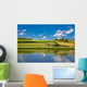 Green Landscape and Blue