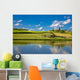 Green Landscape and Blue