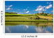 Green Landscape and Blue