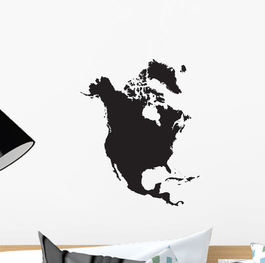 north america, nord amerika, noord amerika, Wall Decal