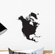 north america, nord amerika, noord amerika, Wall Decal